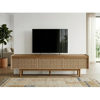 Rack para TV Vanda 1.80m Acabamento Premium