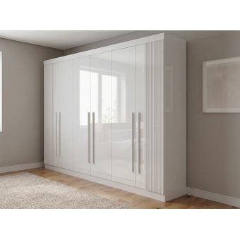 Guarda-Roupa Casal Detroit Plus 6 Portas