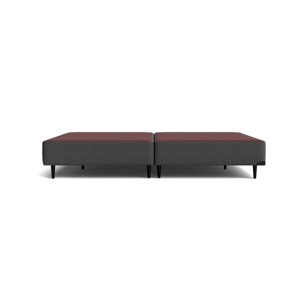Base Box Queen Sommier ORTOBOM - Camurça Cinza