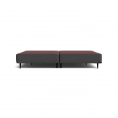 Base Box Queen Sommier ORTOBOM - Camurça Cinza