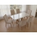 Conjunto Mesa de Jantar Slim 1,80m com 6 Cadeiras Évora