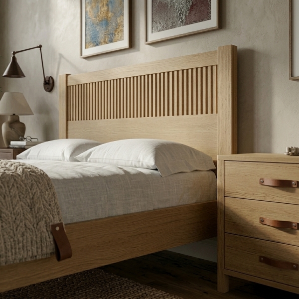 Cama de Casal Orlando Plus 1,53m Ripada Cinamomo