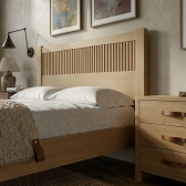 Cama de Casal Orlando Plus 1,53m Ripada Cinamomo