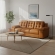 Sofá 3 Lugares Pitsburgo 2.07m Espuma D33 e Molas S - Terracota