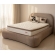 Colchão Queen de Molas Ensacadas com Pillow Top York - Bege