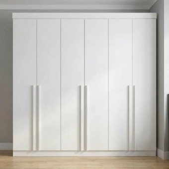 Guarda-Roupa Casal Chicago 6 Portas 8 Gavetas 2,20m
