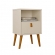 Mesa de Cabeceira Búzio 1 Gaveta - Off White