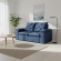 Sofá Retrátil e Reclinável Grécia com Pillow Top - Azul