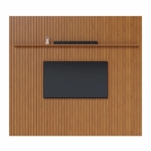 Painel Ripado Trevo com prateleira com led Trevo - Nature