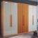 Guarda-Roupa Casal Citrino 6 Portas e 6 Gavetas - Naturale/Off White