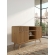 Buffet Diamante 1.60 Tampo Chanfrado MDF Cinamomo