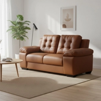 Sofá 2 Lugares Pitsburgo 1.57m Espuma D33 e Molas S