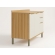 Balcão de Cozinha Pandora 1.20m 3 Portas em MDF - Amêndoa/Off White