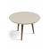 Mesa de Centro Yara 0.59m Off White com Pés Palito