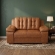 Sofá 2 Lugares Pitsburgo 1.57m Espuma D33 e Molas S - Terracota