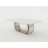 Mesa de Jantar Robust 2,20m Off White e Nogal