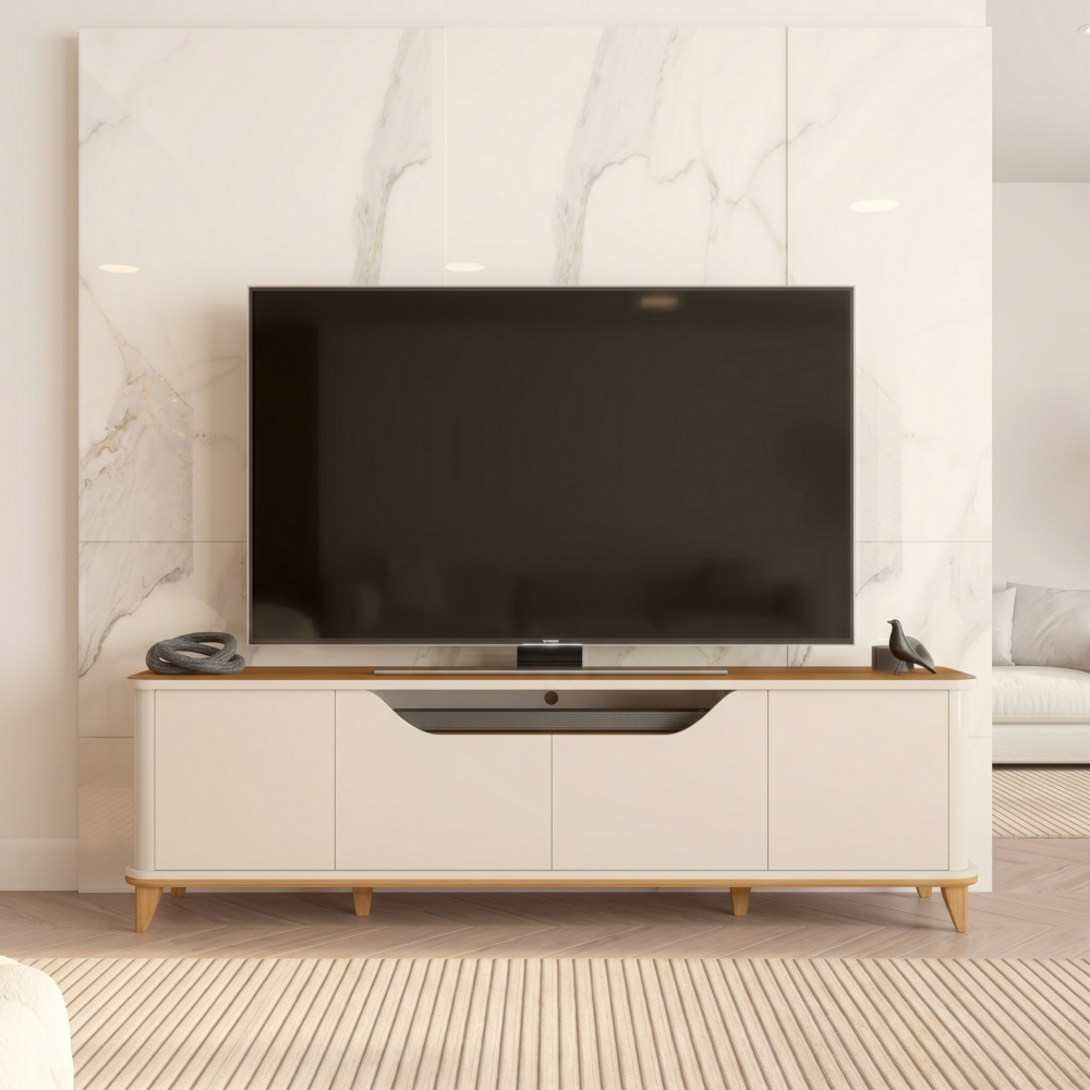 Rack para TV até 75 Polegadas em MDF 2.40m Evereste