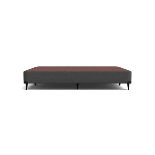 Base Box Queen Sommier ORTOBOM - Camurça Cinza