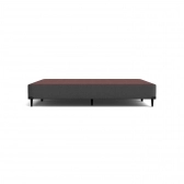 Base Box Queen Sommier ORTOBOM - Camurça Cinza