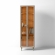 Cristaleira Palma 2 Portas com Vidro com LED