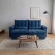 Sofá Retrátil e Reclinável Grécia com Pillow Top - Azul
