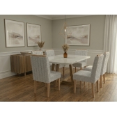 Mesa de Jantar 6 Cadeiras Opala Coimbra