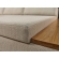 Sofá 2.15m Tesla Living com Chaise Linho
