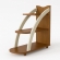 Mesa de Apoio Lateral Beck com Design Orgânico - Cedro/Off White