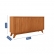 Buffet Rubi 1.52m com Portas Ripadas e Pés Inclinados - Nature