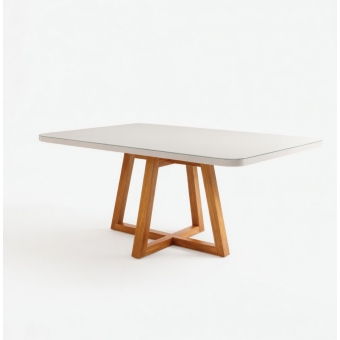 Mesa de Jantar 4 Lugares 100% MDF Slim