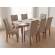 Conjunto Mesa de Jantar Medelin 1,60m com 6 Cadeiras Evora