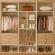 Guarda-Roupa Casal Charme 6 Portas e 6 Gavetas 100% MDF - Naturale/Off White