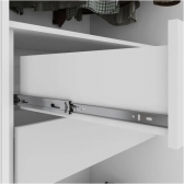 Guarda-Roupa Casal Bravo Easy Slim 8 Portas e 4 Gavetas - Branco