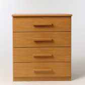 Cômoda Space 4 Gavetas - Amêndoa
