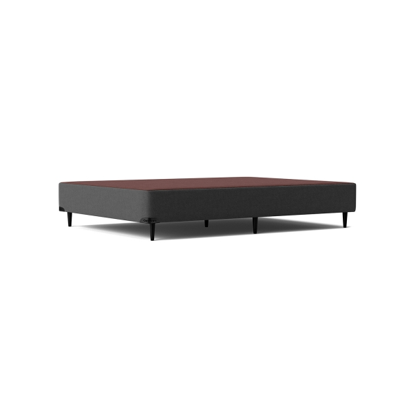 Base Box Casal Sommier ORTOBOM - Camurça Cinza