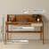 Escrivaninha Junco 1.27m - Nature/Off White