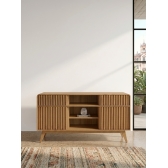 Buffet Diamante 1.60 Tampo Chanfrado MDF Cinamomo