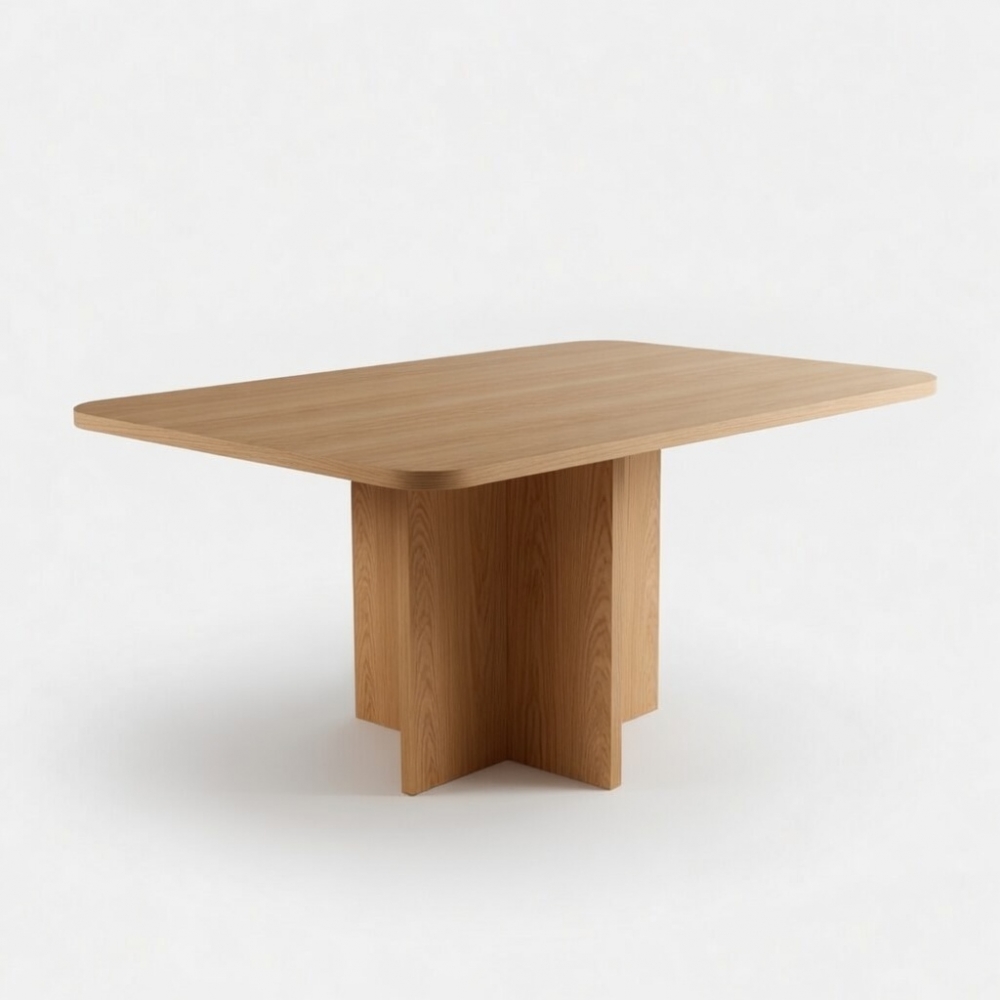 Mesa de Jantar Retangular Bosque - Nogal