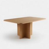 Mesa de Jantar Retangular Bosque - Nogal