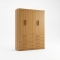 Guarda-Roupa Casal Austin 4 Portas e 8 Gavetas - Cinamomo