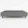 Base Box Casal Universal - Veludo Cinza