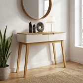 Aparador Belíssima com Porta Basculante 1.20m MDP 25mm - Off White/Cinamomo