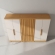 Guarda-Roupa Casal Cabo Frio 6 Portas - Nature/Off White