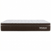Colchão Casal Fit Ortopédico - Marrom/Branco