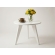 Mesa de Centro Ivy Redonda com Tampo em Espelho - Off White