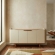 Buffet Begonia 1.60m com Cantos Curvos e Amortecedores - Off White/Nature