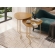 Mesa Lateral Lírios Orgânica Cedro Dourado