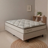 Conjunto Cama Box Casal Ortopédico D33
