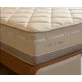 Colchão Queen de Molas Maxspring com Pillow Top Vivere - Bege