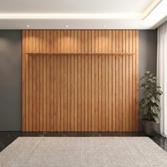 Painel Ripado para TV até 85 Splendido 2.28m